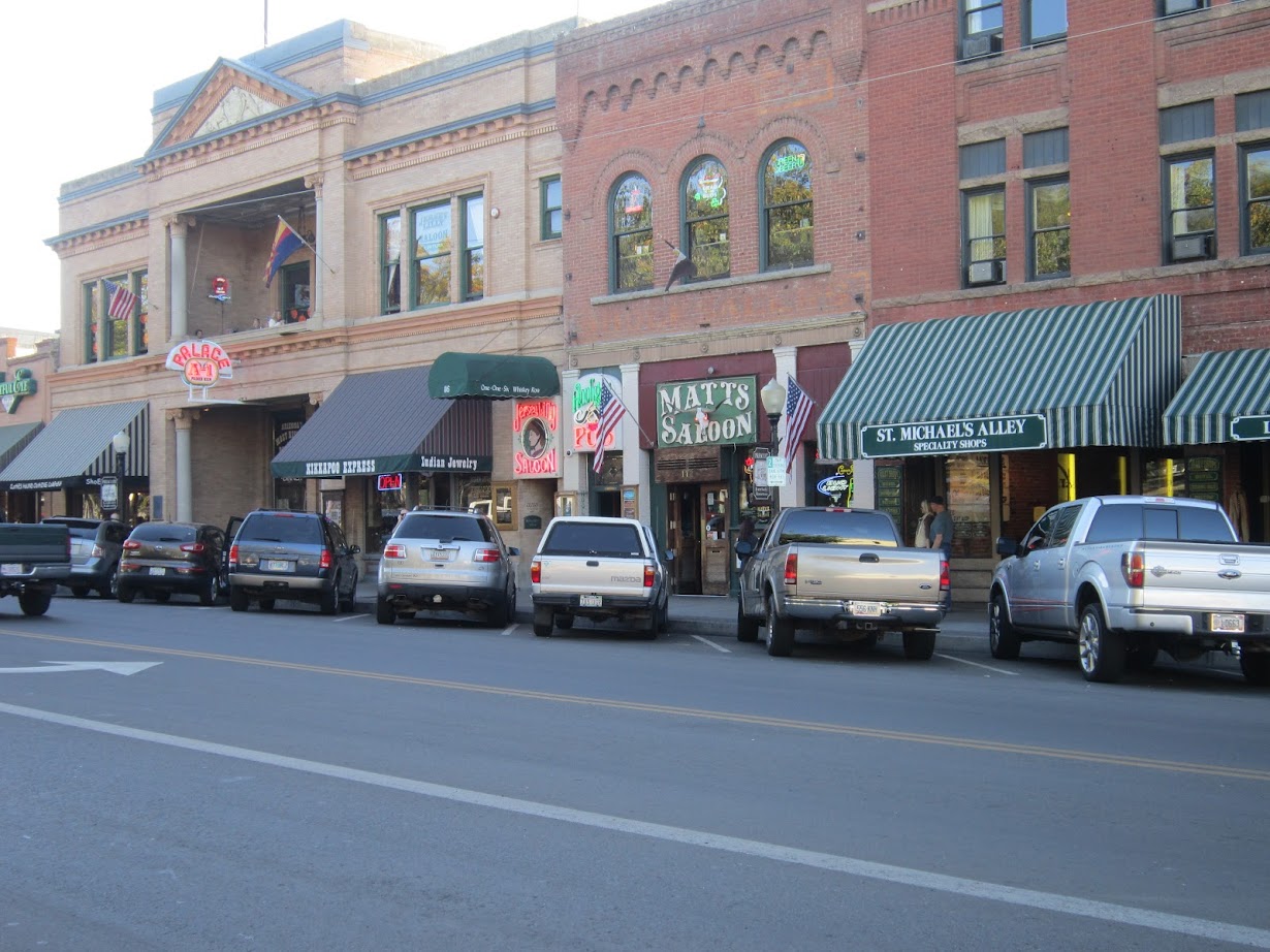 Voltamos a Prescott, cidade do velho-oeste Americano