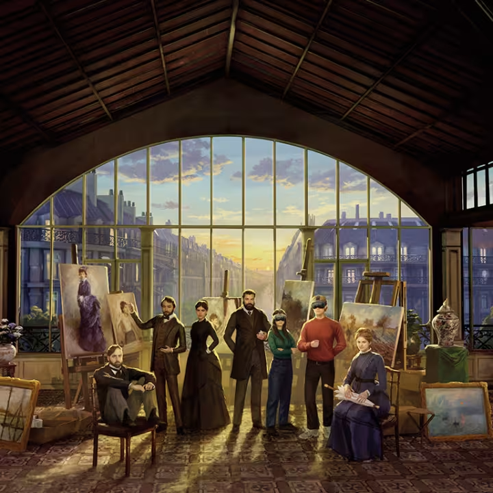 Exposição de realidade virtual revive a primeira mostra impressionista do mundo